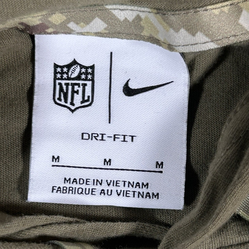 Nike NFL Atlanta Falcons Hoodie Mens Medium Football Salute To Service Pullover - Picture 9 of 16